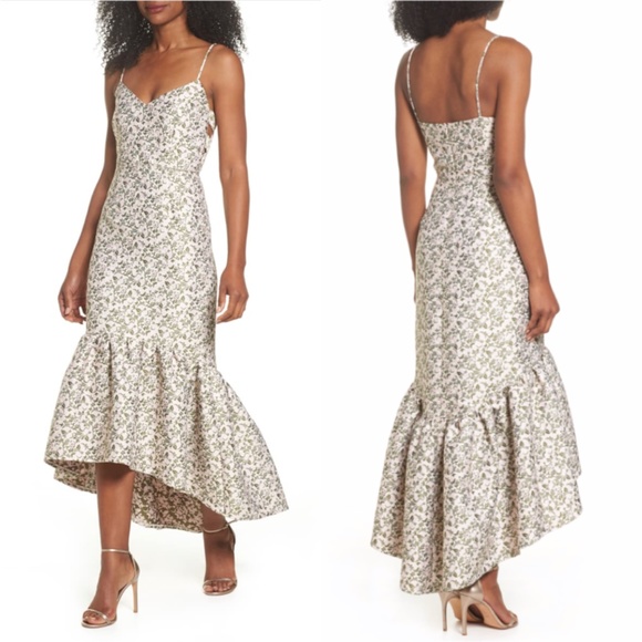 Jill Stuart Dresses & Skirts - Jill Stuart Jacquard High/Low Midi Dress